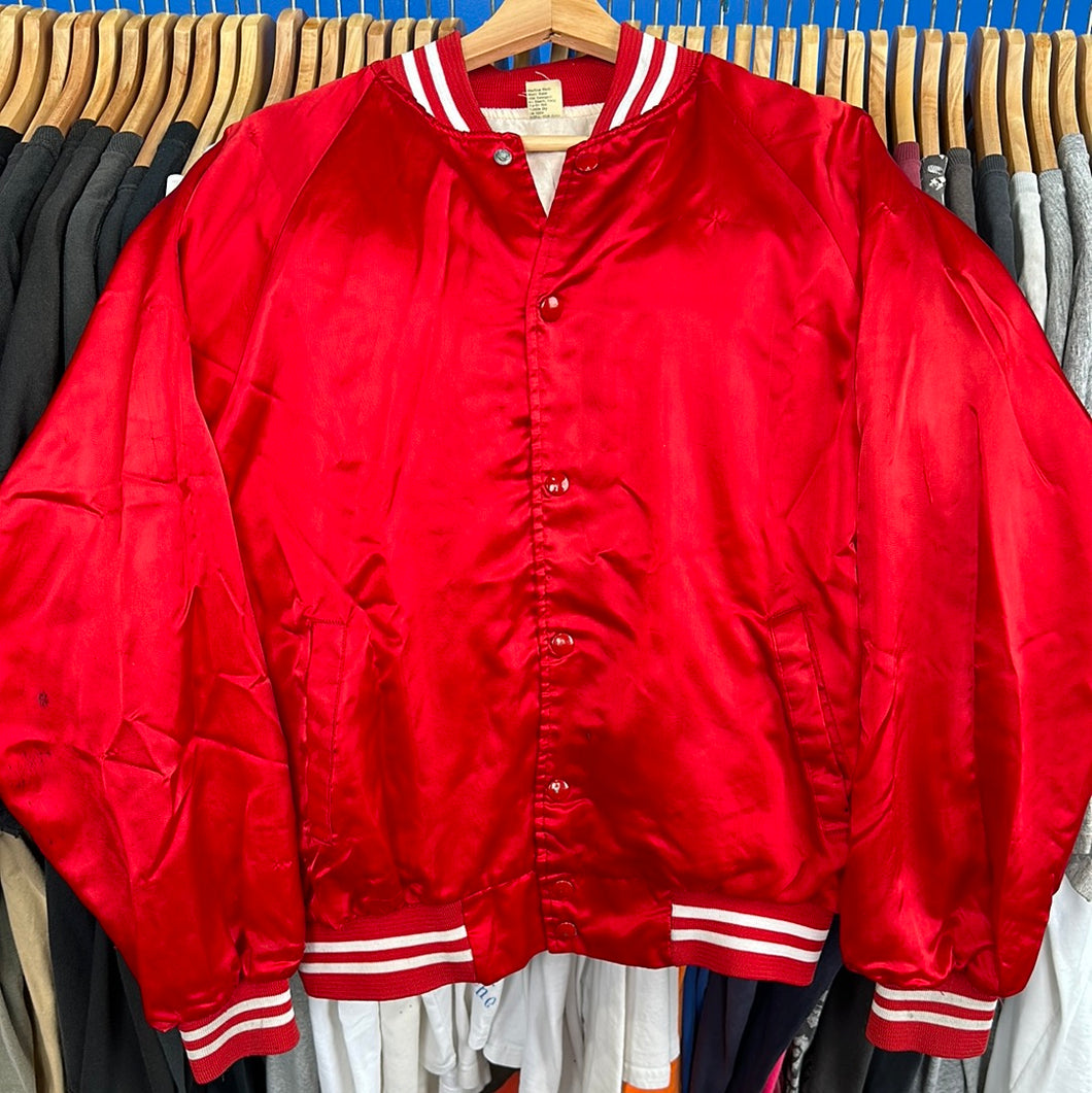 Red Blank Coaches Jacket