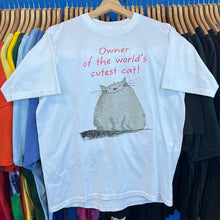 Load image into Gallery viewer, Owner of the World’s Cutest Cat T-shirt
