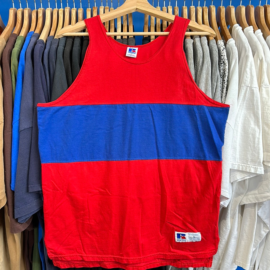 USA Russel Colorblock Tank