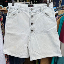 Load image into Gallery viewer, Sasson White Denim Shorts
