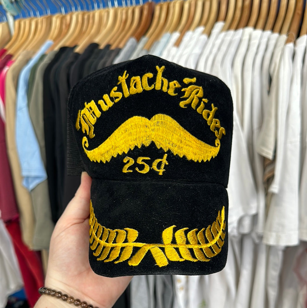 Mustache Rides Hat
