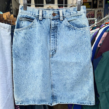 Load image into Gallery viewer, A Time For Us Acid Wash Jean Skirt
