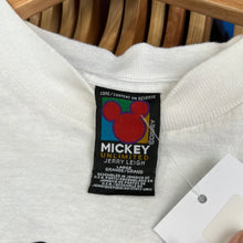 Load image into Gallery viewer, Mickey Flowers Crop Top T-Shirt
