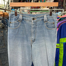 Load image into Gallery viewer, Scrambler Denim Pink Pink Pocket Flare Pants
