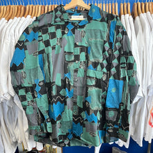 Load image into Gallery viewer, St. Croix Dark Leaf Cotton Button Up
