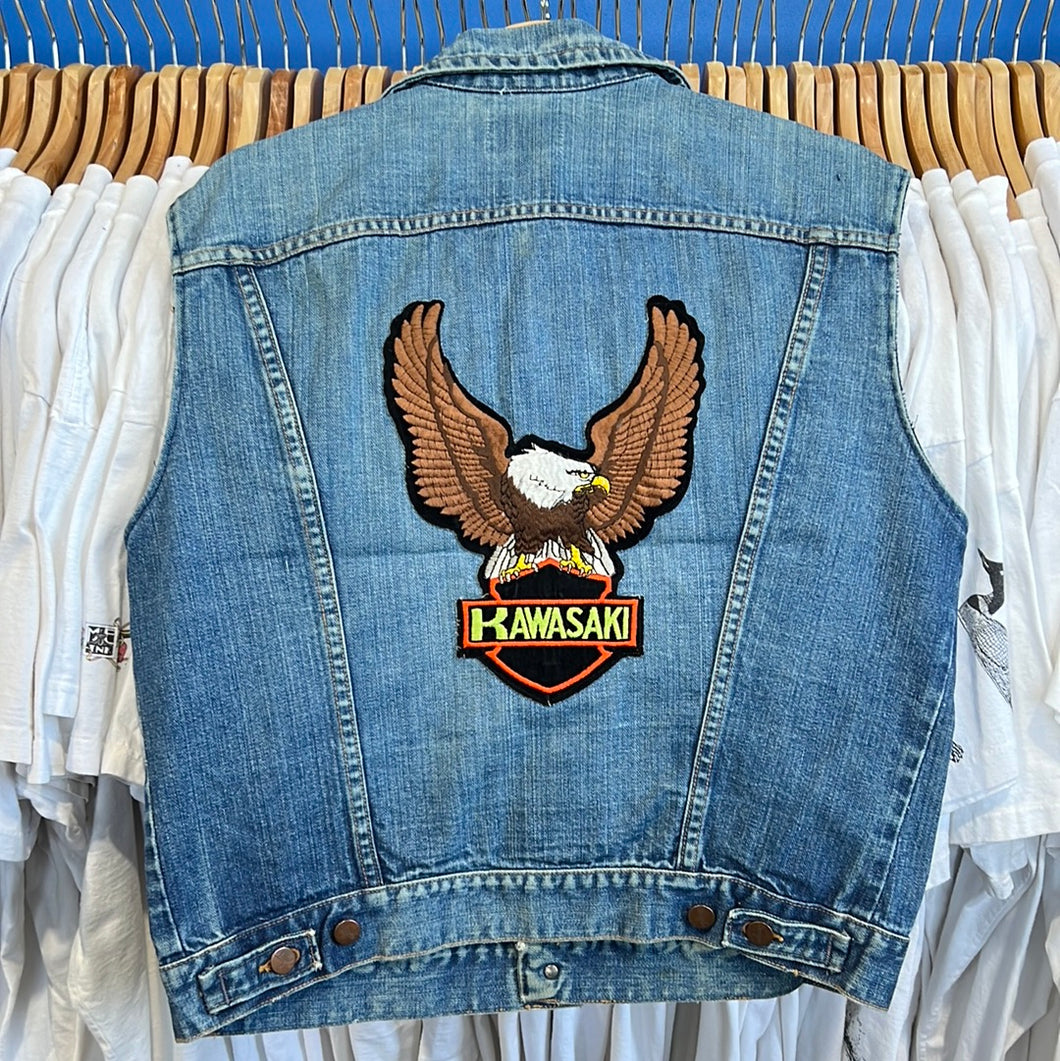 Wrangler Kawasaki “Chuck” Denim Vest