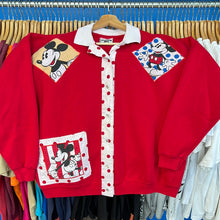 Load image into Gallery viewer, Mickey Mouse Custom Cardigan Crewneck
