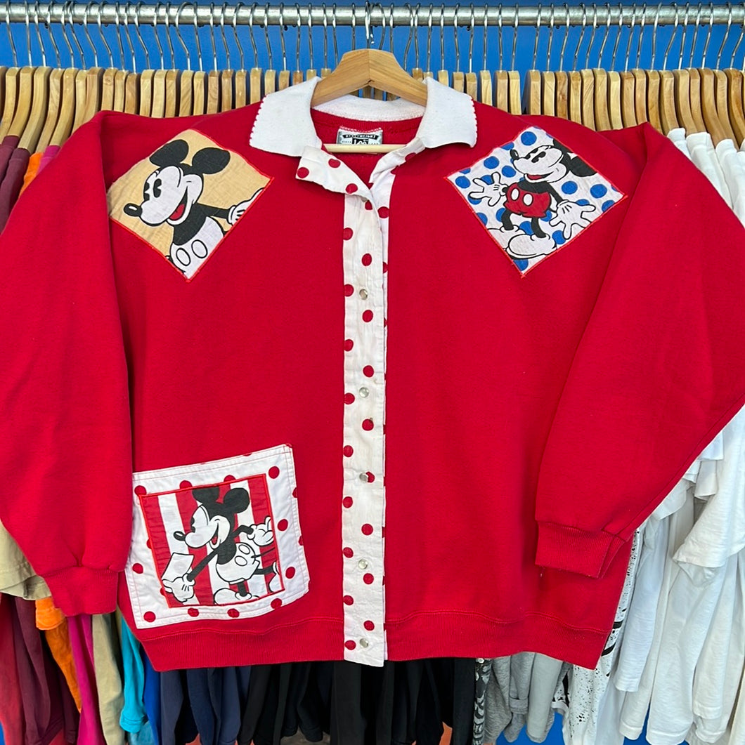 Mickey Mouse Custom Cardigan Crewneck