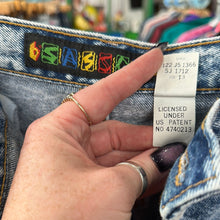 Load image into Gallery viewer, Sasson Acid Wash Bow Pants
