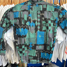 Load image into Gallery viewer, St. Croix Dark Leaf Cotton Button Up
