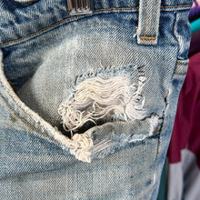 Load image into Gallery viewer, Levi’s Orange Tab Cut Off Jean Shorts
