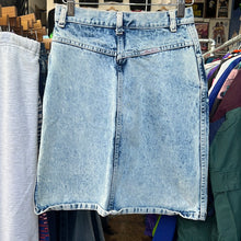 Load image into Gallery viewer, A Time For Us Acid Wash Jean Skirt
