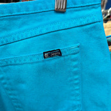 Load image into Gallery viewer, Blue Button Fly Gitano Denim Shorts

