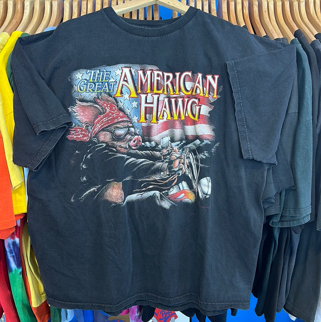 Great American Hawg Biker T-Shirt