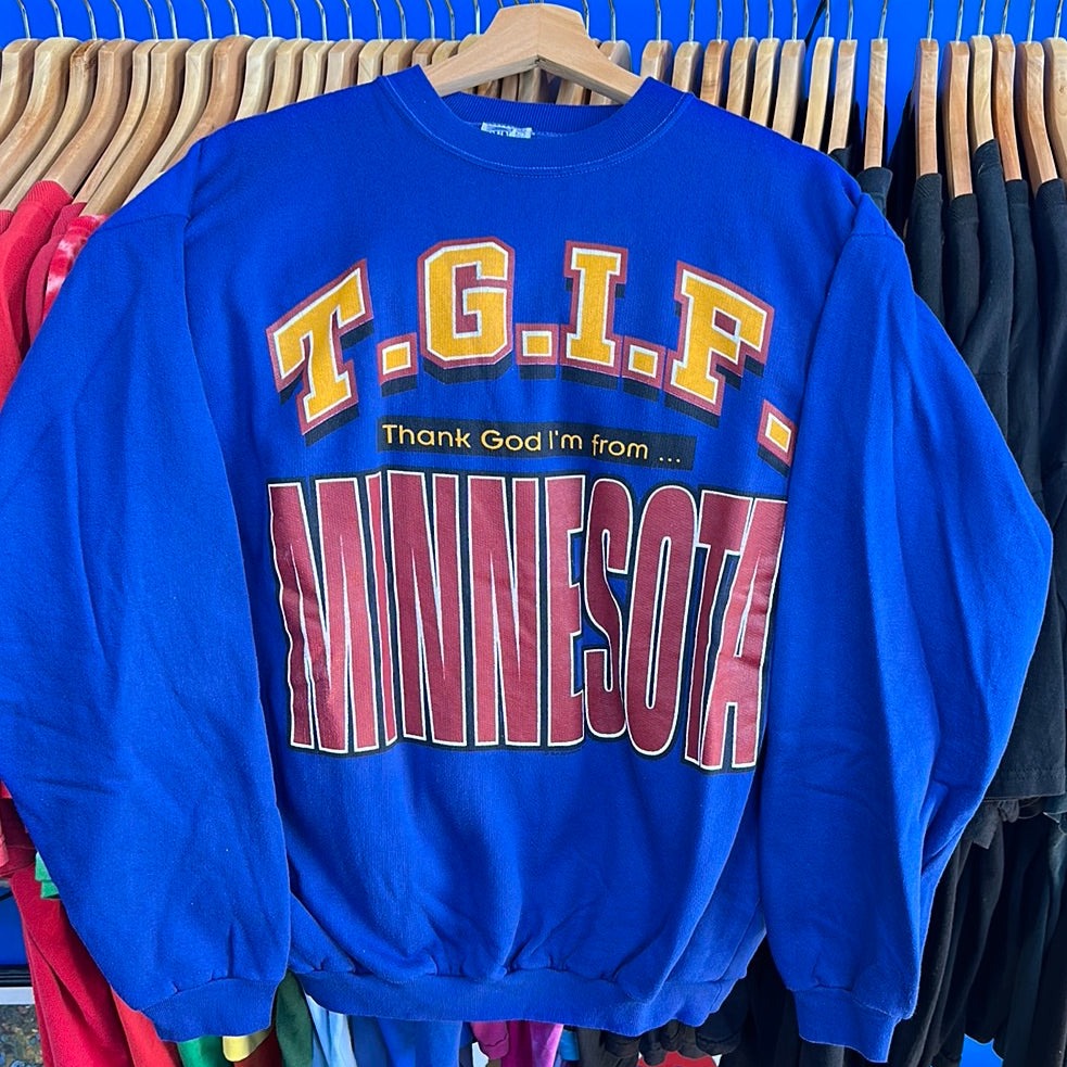 Thank God I’m from Minnesota Crewneck Sweatshirt