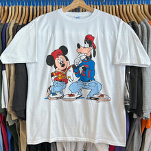 Load image into Gallery viewer, Goofy and Minnie Street Clothes T-Shirt

