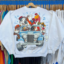 Load image into Gallery viewer, Looney Tunes Jeep Crewneck
