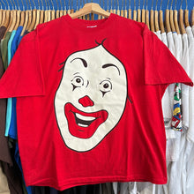 Load image into Gallery viewer, Ronald McDonalds Big Face T-Shirt
