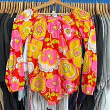 Load image into Gallery viewer, Floral Long Sleeve Femme Bodysuit
