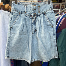 Load image into Gallery viewer, Jordache Stone Wash High Waisted Shorts
