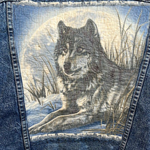 Load image into Gallery viewer, Levi’s Wolf Custom Jean Jacket
