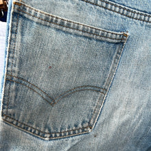 Load image into Gallery viewer, Levi’s Orange Tab Cut Off Jean Shorts
