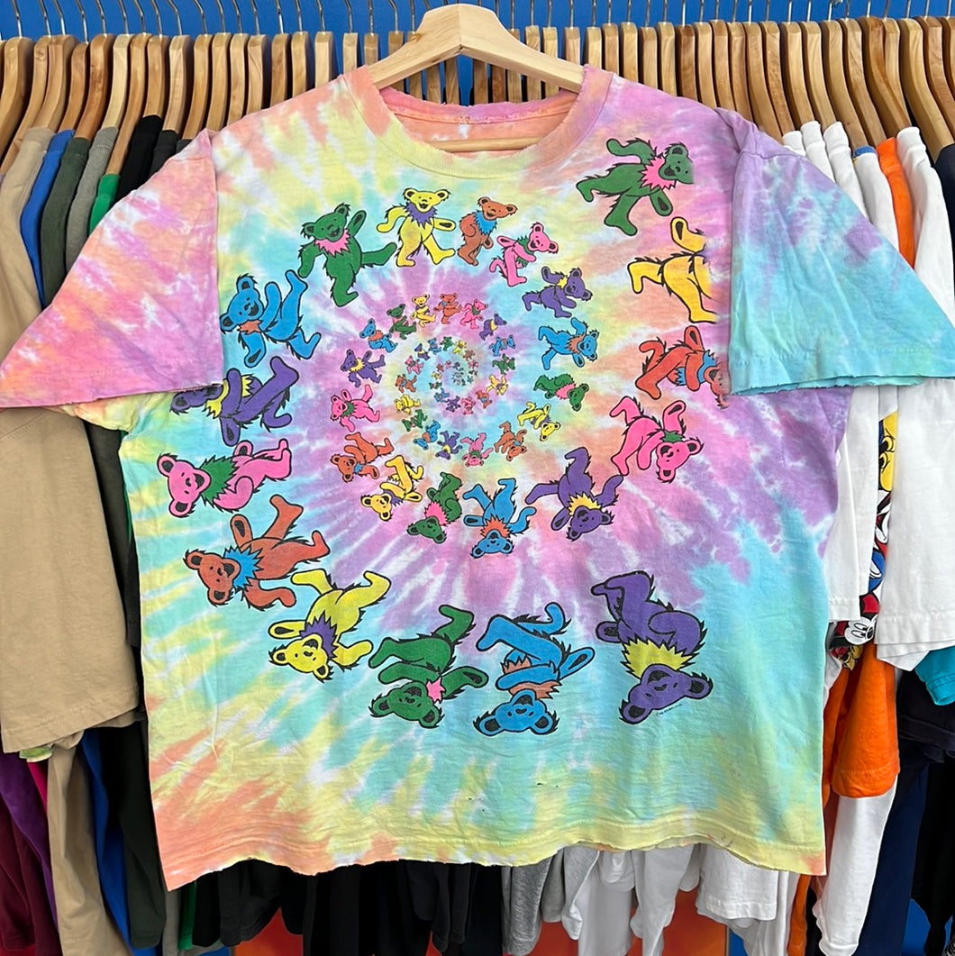 Grateful Dead Dancing Bears Spiral T-Shirt