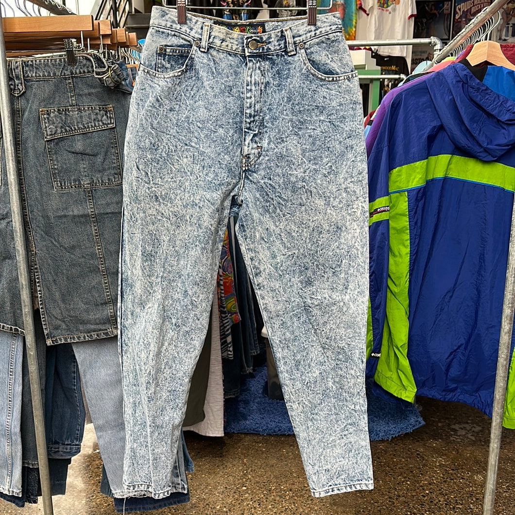 Sasson Acid Wash Bow Pants