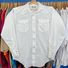 Load image into Gallery viewer, H Bar C White Western Button Up
