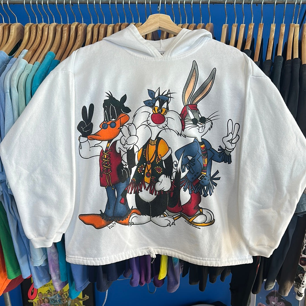 Hippie Looney Tunes Hoodie Sweatshirt