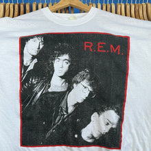 Load image into Gallery viewer, R.E.M Green Tour Parking lot Boot T-Shirt
