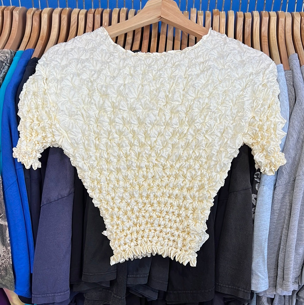 White Popcorn Tank