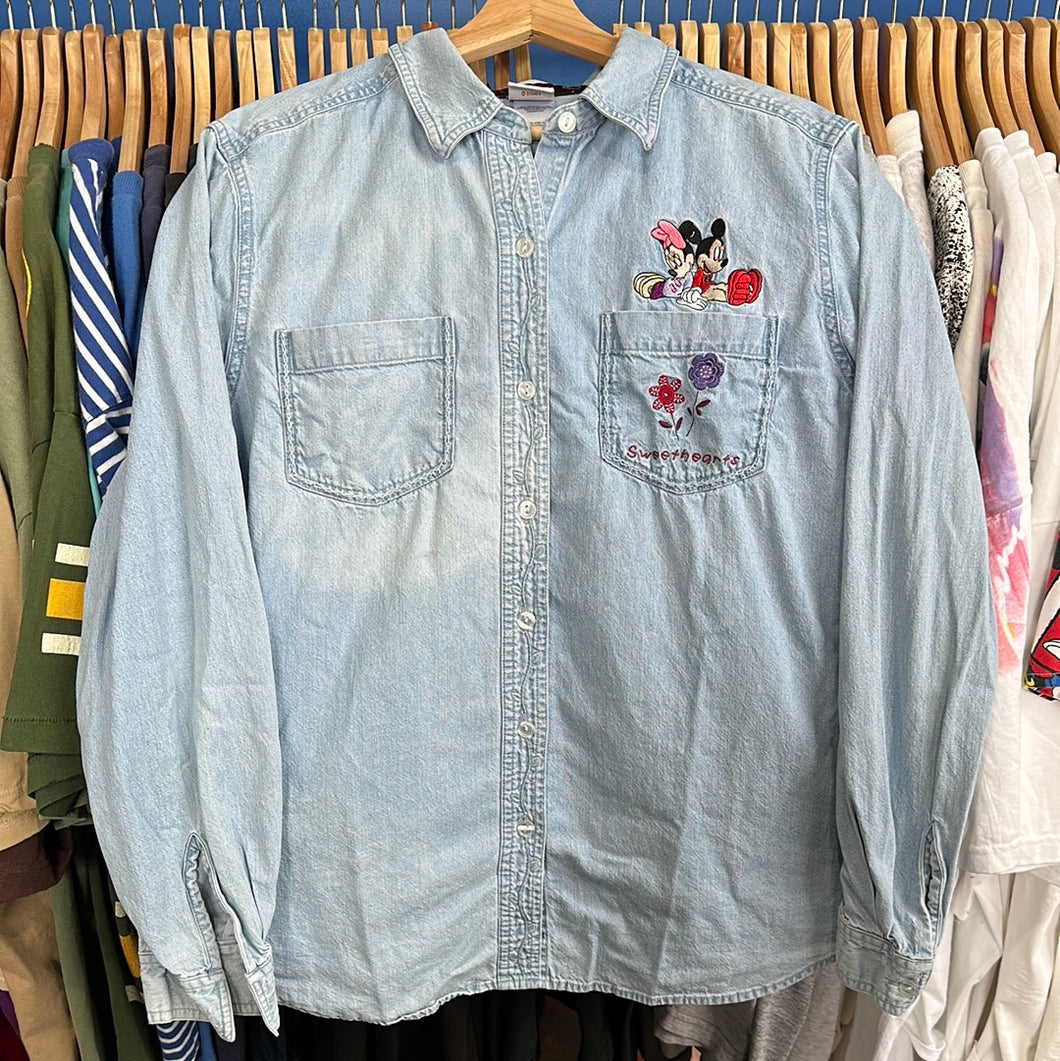 Mickey & Minnie “Sweethearts” Button Up
