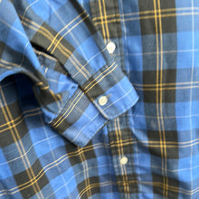 Load image into Gallery viewer, Blue Plaid Lightweight Button Up
