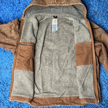 Load image into Gallery viewer, Hooded Carhartt Jacket - Tan
