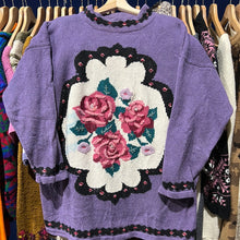 Load image into Gallery viewer, Roses Knit Sweater
